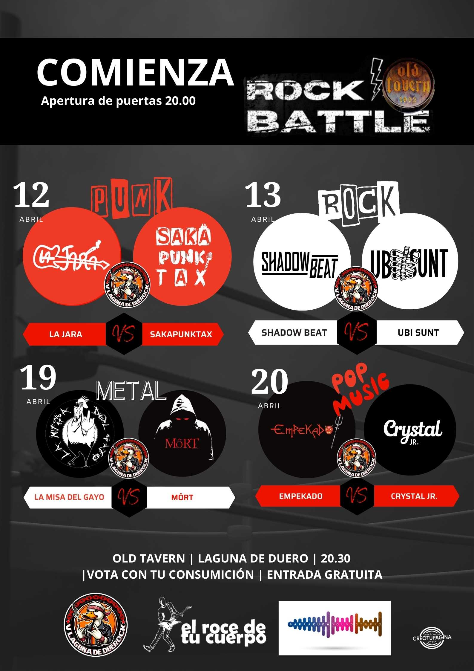 I Rock Battle de Laguna de Duerock 