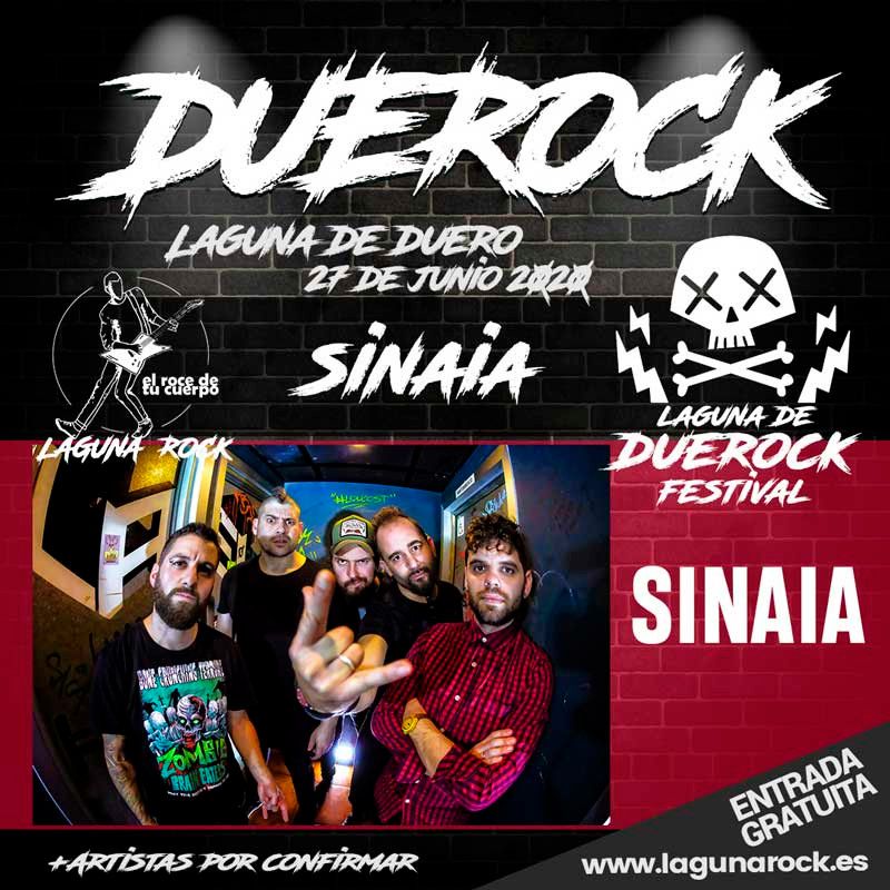 Sinaia estará en Laguna Duerock Festival de Rock en Laguna de Duero