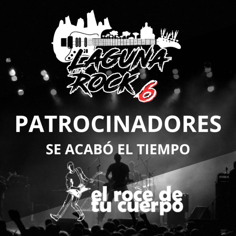 Fin de la fecha para hacerte patrocinador del Laguna Rock 6